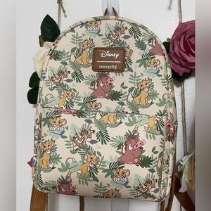 The Lion King Simba Timon and Pumbaa Loungefly